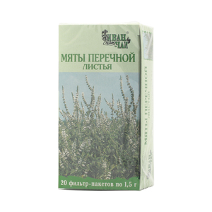 Мяты перечной листья, листья-порошок, 1.5 г, 20 шт. фото