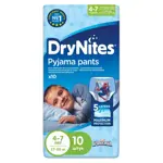 Huggies Drynites Подгузники-трусики, 4-7 лет, 10 шт, 17-30 кг, для мальчиков фото