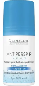 Дермедик Antipersp R Roll-On, дезодорант-ролик, 60 мл, 1 шт, для чувствительной кожи фото