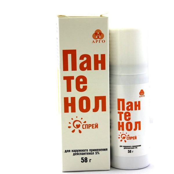 Пантенол, 5 %, спрей, 58 г, 1 шт. фото