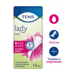 Tena Lady Slim Ultra Mini Прокладки урологические, прокладки урологические, 14 шт, 1 капля фото 8