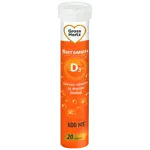 Gross Hertz Витамин Д3, 600 МЕ, таблетки шипучие, 20 шт, лимон фото 