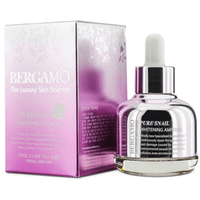 Bergamo Сыворотка для лица с муцином улитки, сыворотка, 30 мл, 1 шт. фото