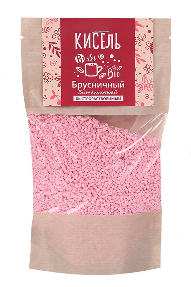 АлтайПлод Кисель витаминизированный, кисель, 140 г, 1 шт, брусничный фото