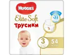 Huggies Elite Soft подгузники-трусики, р. 3, 54 шт, 6-11 кг фото