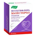Эвалар Мультифлора Холестерол, капсулы, 60 шт. фото