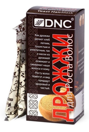 DNC Дрожжи для роста волос, маска для волос, 100 г, 1 шт. фото