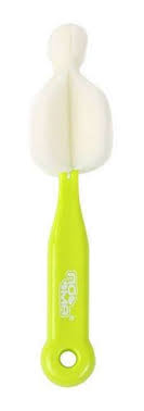 Пома Ершик для мытья бутылочек и сосок с губкой, 1 шт, арт. 3317 фото