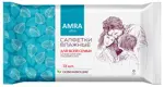 Amra Салфетки влажные освежающие, 72 шт, для всей семьи фото 
