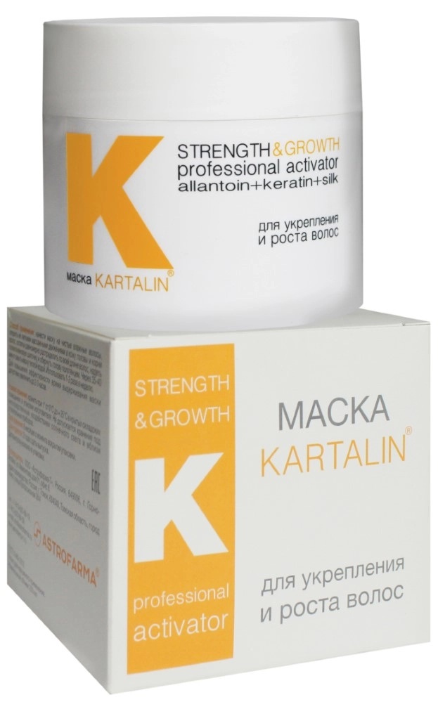 Карталин Маска для укрепления и роста волос, маска для волос, 250 мл, 1 шт. фото