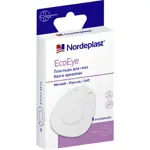 Nordeplast EcoEye Набор пластырей для глаз, пластырь медицинский, 8 шт, нетканая основа фото