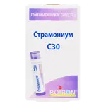 Страмониум С30, гранулы гомеопатические, 4 г, 1 шт. фото