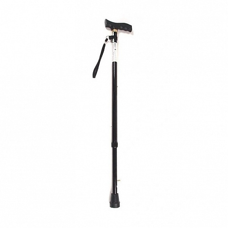 Ergoforce Трость опорная регулируемая по высоте с УПС тип 2, 1 шт, черного цвета, арт. E0612у фото