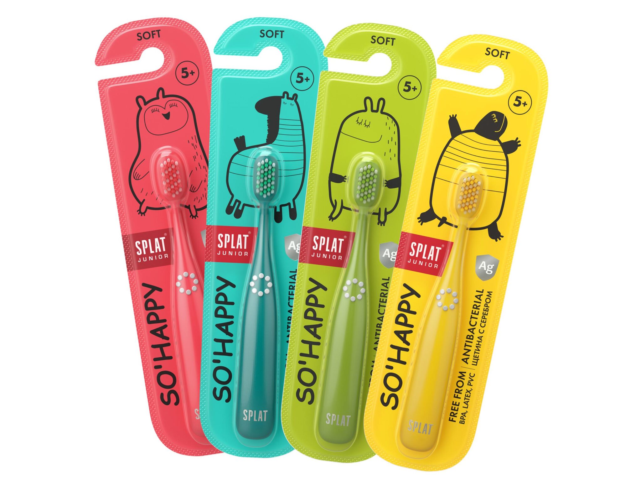 Splat Junior  Зубная щетка мягкая, щетка зубная, 1 шт, для детей с 5 лет, мягкая фото