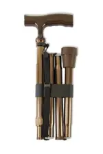 Трость опорная металлическая складная AMCF51, 1 шт, бронзовая фото