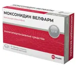 Моксонидин Велфарм, 0.2 мг, таблетки, покрытые пленочной оболочкой, 30 шт. фото
