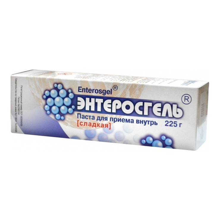 Энтеросгель, паста для приема внутрь, 225 г, 1 шт, сладкая фото