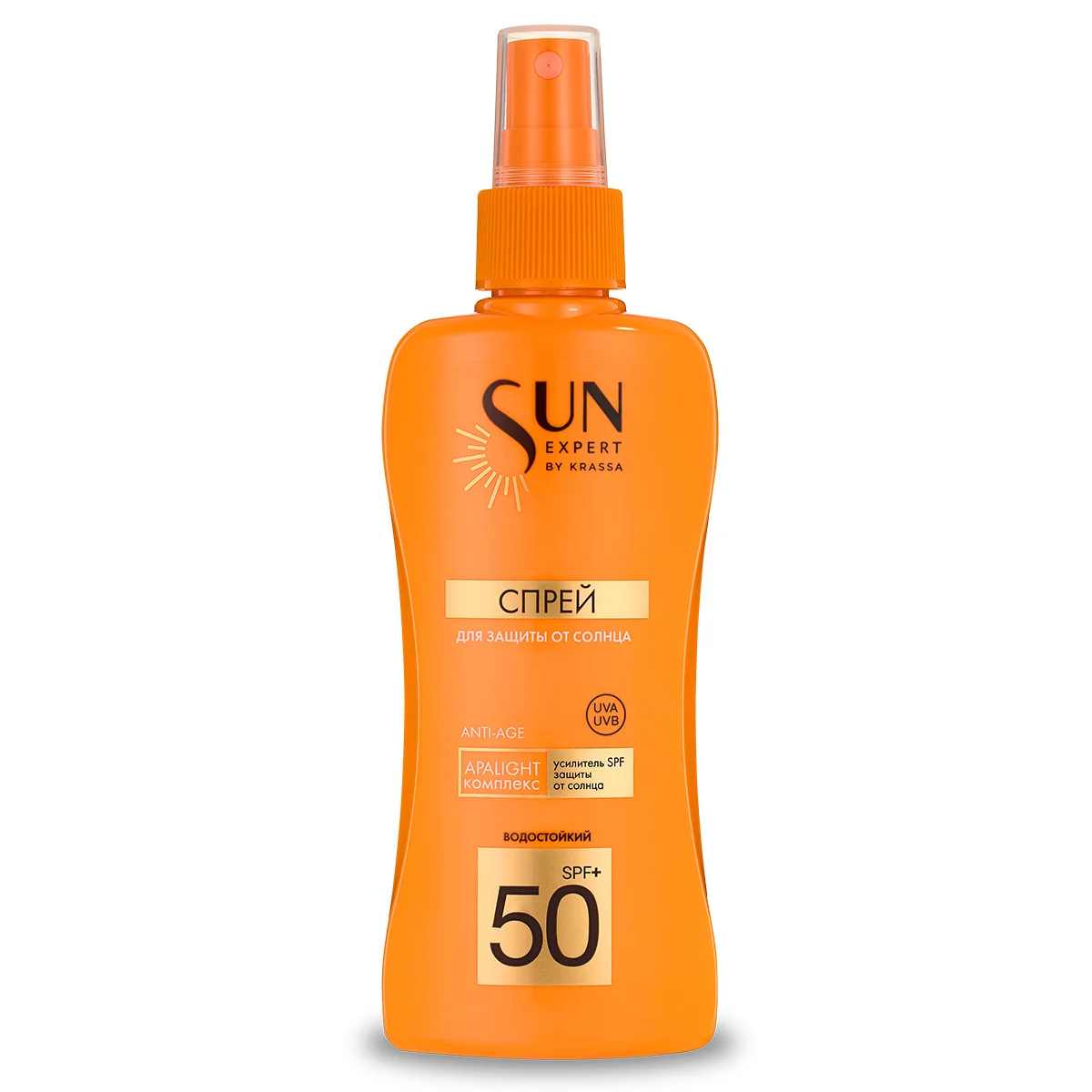 Krassa Sun Expert Спрей для защиты от солнца, спрей, 180 мл, 1 шт, SPF 50+ фото