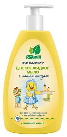 Dr. Tuttelle, мыло жидкое, 500 мл, 1 шт, с миндальным маслом фото