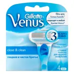 Gillette Venus Кассеты, 4 шт, для женщин фото
