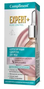 Compliment expert+pore control сыворотка для лица корректирующая, сыворотка, 25 мл, 1 шт. фото