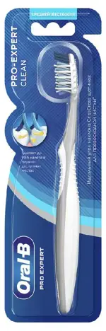 Oral-B Pro Expert Clean, щетка зубная, 1 шт, средней жесткости фото