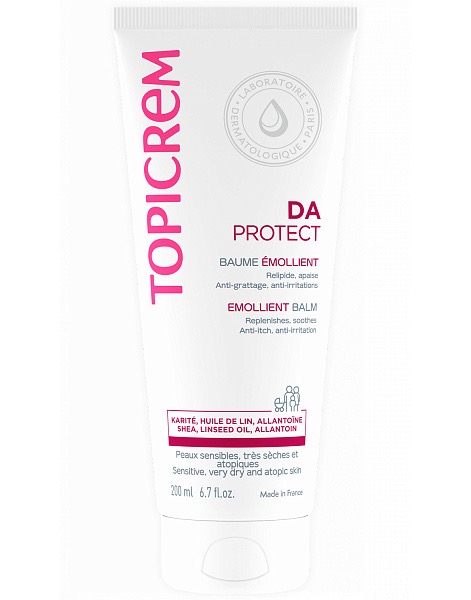 Topicrem DA protect бальзам липидовосстанавливающий, бальзам, 200 мл, 1 шт. фото