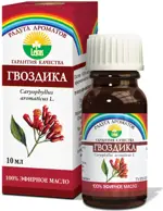 Масло эфирное Гвоздика, масло эфирное, 10 мл, 1 шт. фото