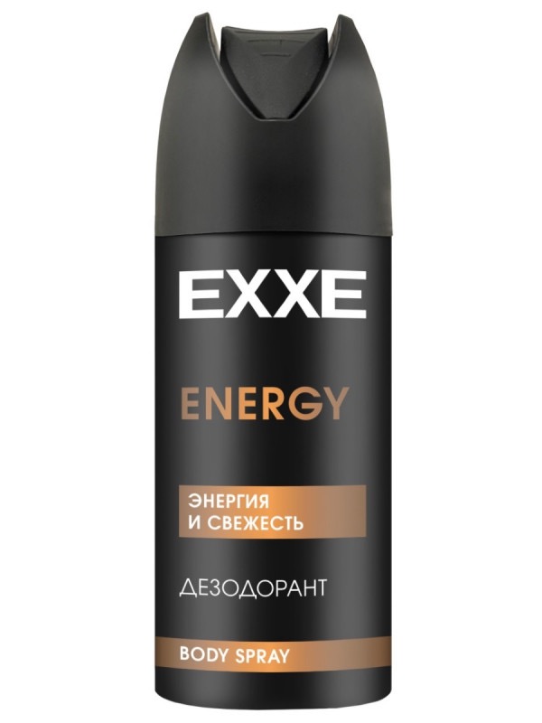 EXXE Men Energy Дезодорант Энергия свежести, аэрозоль, 150 мл, 1 шт. фото