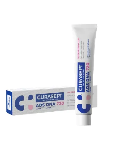 Curasept ADS DNA 720 зубная паста с хлоргексидином 0,2%, паста зубная, 75 мл, 1 шт. фото