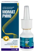 Момат Рино, 50 мкг/доза, спрей назальный дозированный, 1 шт, 120 доз фото
