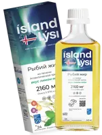 Lysi Омега-3 Рыбий жир, 2160 мг, жидкость для приема внутрь, 240 мл, 1 шт, лимон + мята фото