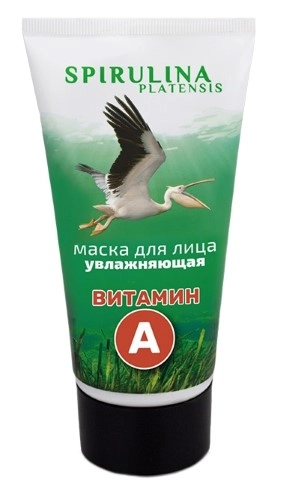 Спирулина-Фитосила маска для лица омолаживающая с витамином А, маска для лица, 150 мл, 1 шт. фото