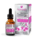 Novosvit Ampoule Smooth AC Сыворотка-пилинг  обновляющая для лица, 25 мл, 1 шт, AHA, BHA и PHA кислоты фото