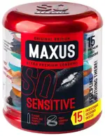 Maxus Sensitive, презервативы, 15 шт, ультратонкие фото