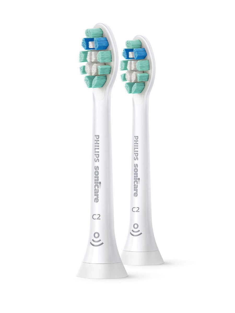 Philips Sonicare C2 Premium Plague Defense насадки для электрической зубной щетки, 2 шт, арт. HX9022/07 фото