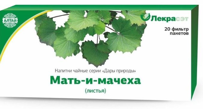 Мать-и-мачехи листья, фиточай, 1.5 г, 20 шт. фото
