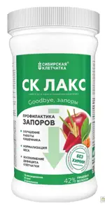 Сибирская клетчатка коктейль СК Лакс, 350 г, 1 шт. фото