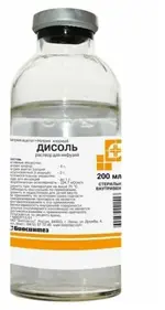 Дисоль, раствор для инфузий, 200 мл, 1 шт. фото 