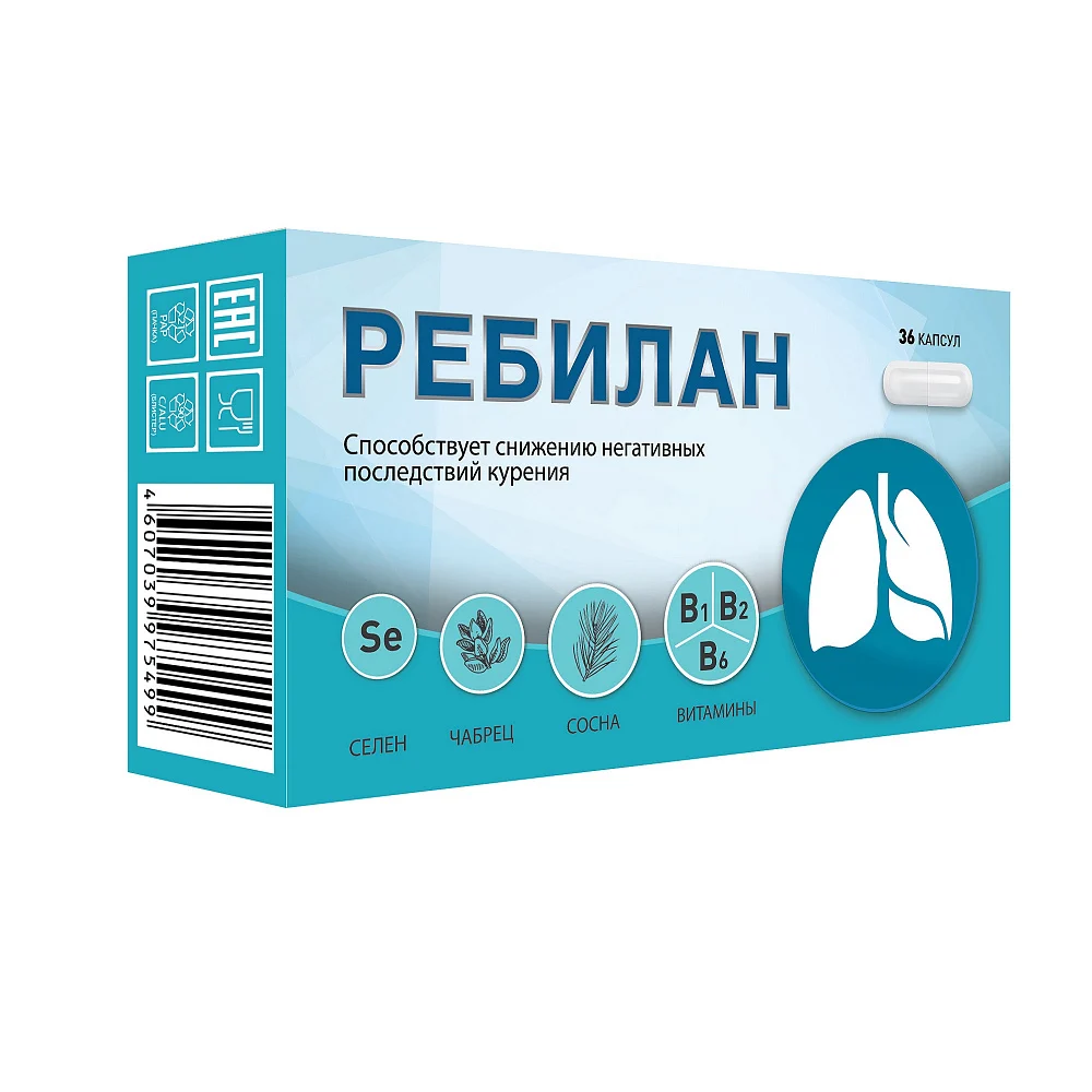 Ребилан, капсулы, 36 шт. фото