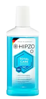 Hipzo Total Care Ополаскиватель для полости рта для всей семьи, раствор для полоскания полости рта, 250 мл, 1 шт. фото