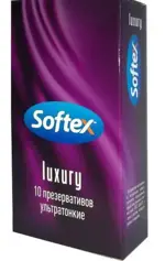 Презервативы Softex Luxury ультратонкие, презерватив, 10 шт. фото