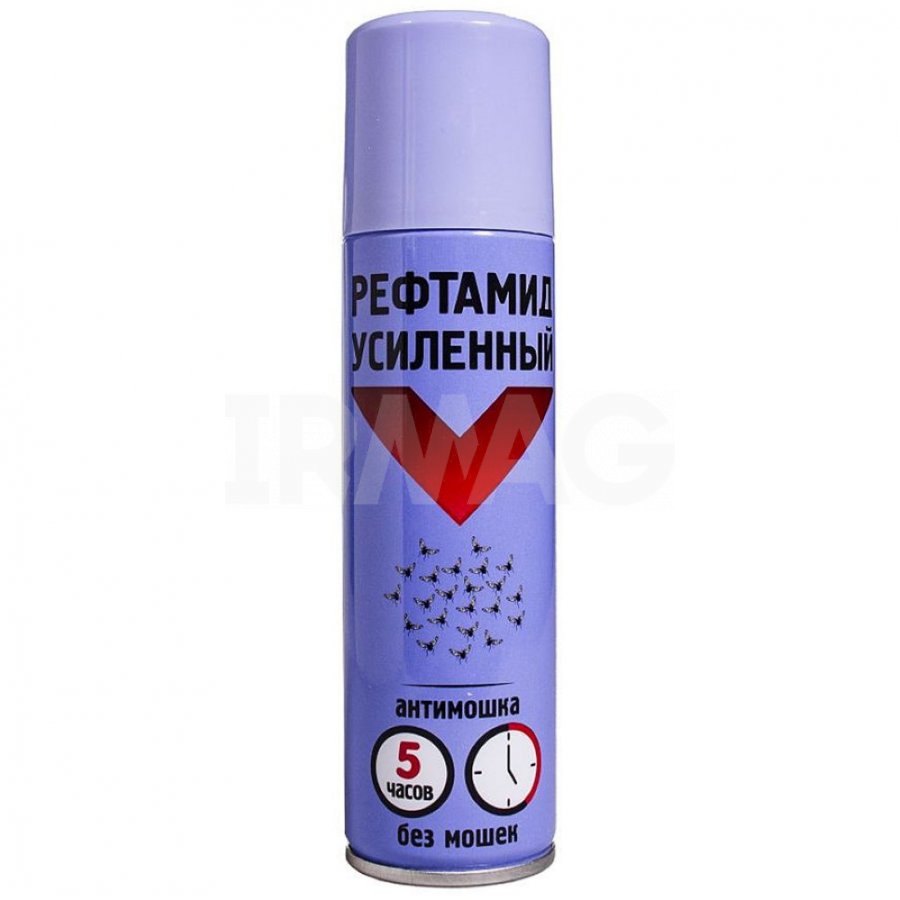 Рефтамид Усиленный Антимошка, аэрозоль для наружного применения, 150 мл, 1 шт. фото