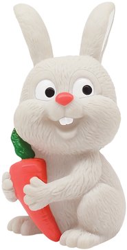 Lubby игрушка-пищалка для купания Зайчик, 1 шт, 12+ мес, арт. 16628 фото