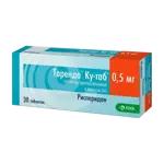 Торендо Ку-таб, 0.5 мг, таблетки, диспергируемые в полости рта, 30 шт. фото