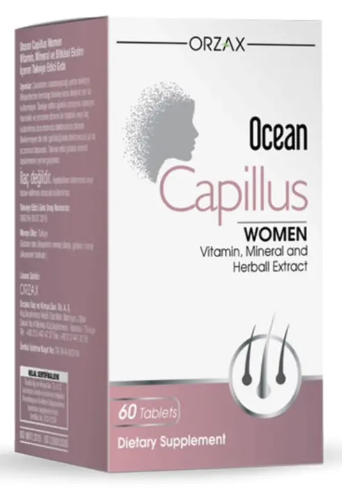 Orzax Ocean capillus women комплекс для женщин, таблетки, 60 шт. фото