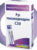 Рус токсикодендрон С30, гранулы гомеопатические, 4 г, 1 шт. фото 