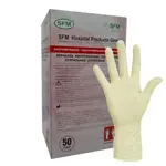 SFM Перчатки хирургические латексные стерильные неопудренные, р. 7, пара, 50 шт, пара фото