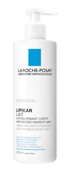 La Roche-Posay Lipikar Lait молочко для сухой и очень сухой кожи, молочко для тела, 400 мл, 1 шт, без отдушки фото