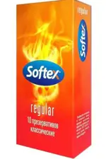 Презервативы Softex Regular, презерватив, 10 шт, классический фото